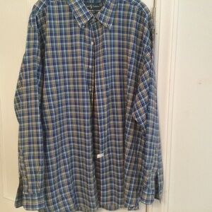Mens Ralph Lauren Plaid Shirt XBig